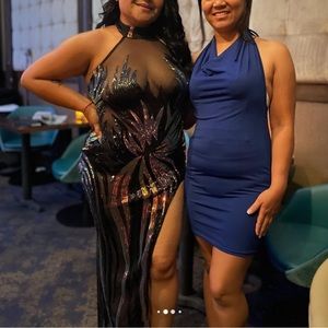 Sexy Mesh Sequin Dress